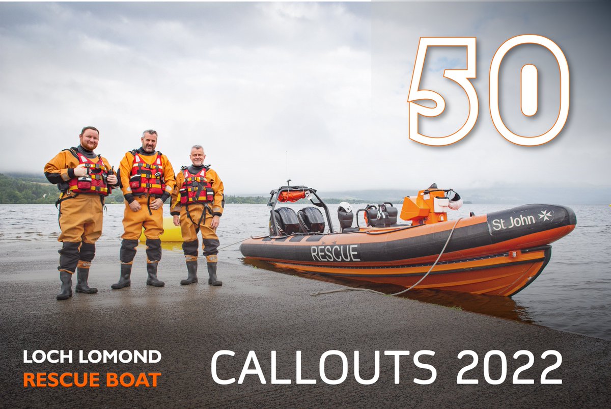 We just hit 50 callouts so far for 2022! The Loch Lomond Rescue Boat is one of the busiest lifeboat stations in the UK. Crewed and run by volunteers it is avalible to help save lives on and around Loch Lomond 24 hours a day, 356 days a year. #lifeboat #lochlomond #rescueboat