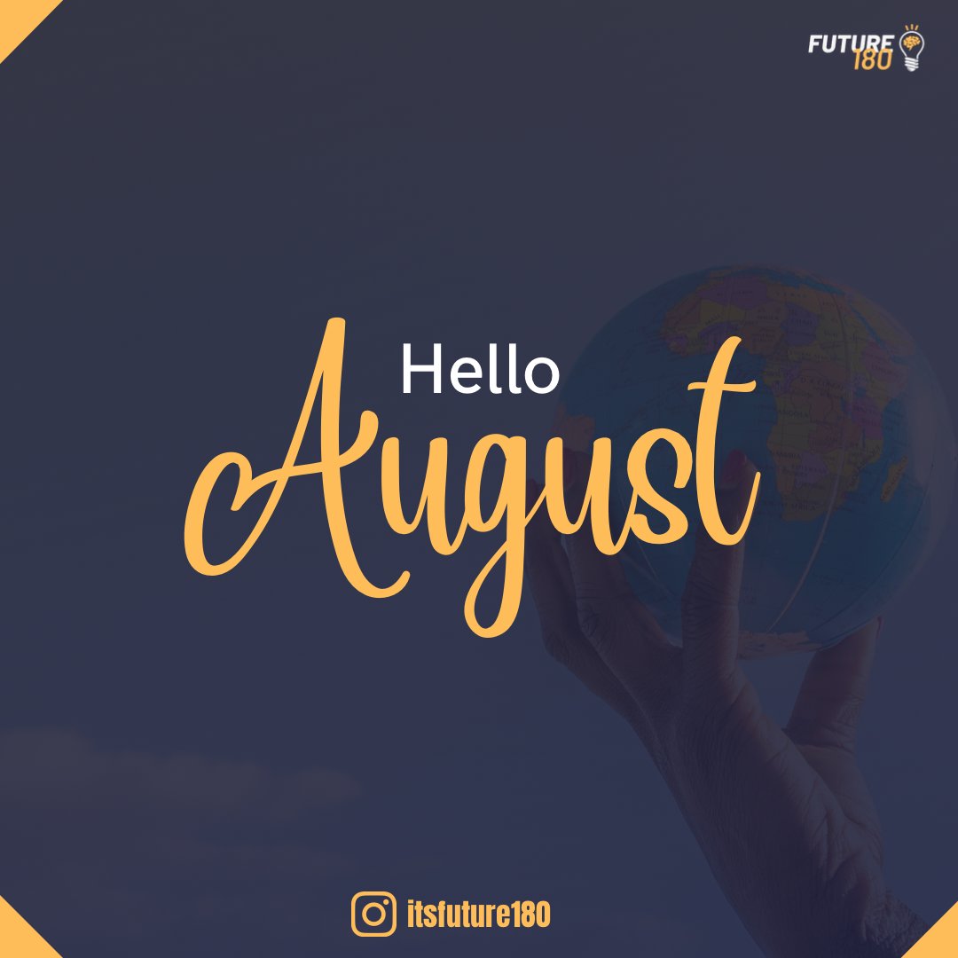 itsfuture_180's tweet photo. It's a new month in the second half of the year
.
It's an August with a difference and we have a series of impactful activities lined up
.
Some inhouse and others for our audience. Self development is one of our key priorities.
Have a great month ahead
#future180 #august https://t.co/ZpHAjEsQzm
