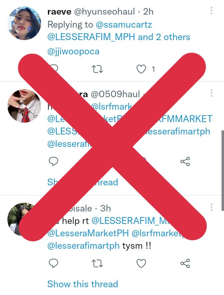 LE SSERAFIM MARKET PH tweet media