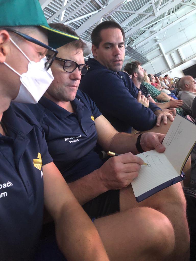 KableKelleway's tweet photo. Day 3 of @theAIS #ElevateCoachStudyTour. More Peer-2-Peer learning at the Triathlon, Swimming and Basketball https://t.co/U0Tf14auvR