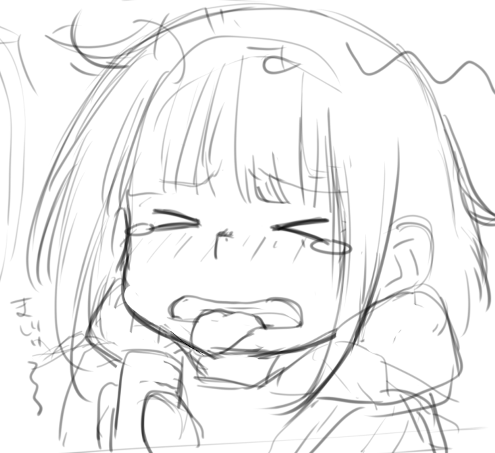 ブラックコーヒーに挑戦して返り討ちにあっためぐみん 
