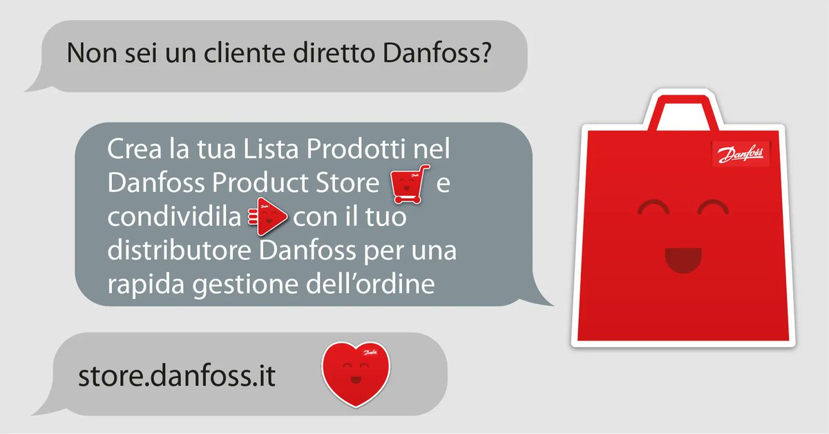 Danfoss_Italia's tweet image. Nuove funzionalià Product Store Danfoss: è sufficiente aggiungere articoli alla Mia Lista Prodotti e condividerla con il tuo distributore Danfoss  per una rapida gestione dell’ordine
danfoss.com/it-it/campaign…

#DanfossProductStore