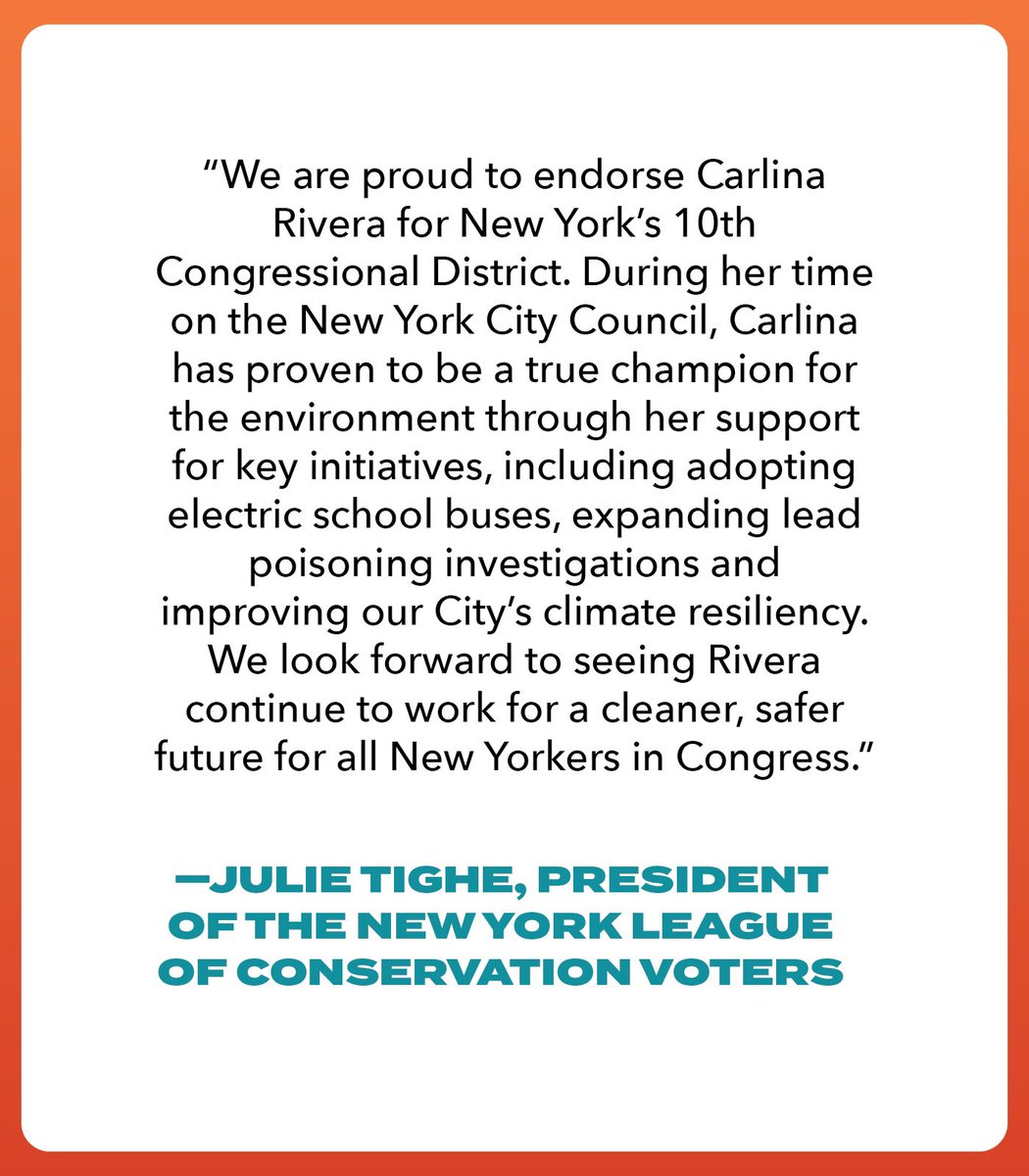 Carlina Rivera tweet media