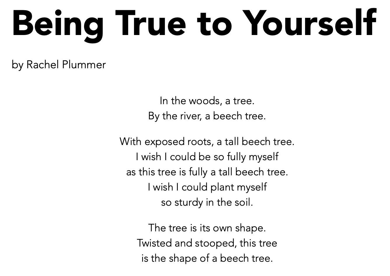 Little Tiger Books The Beautiful Poem Being True To Yourself By Rachel Plummer Smaychel From Our Upcoming Anthology Courage In A Poem Is Now Featured On The National Poetry Day