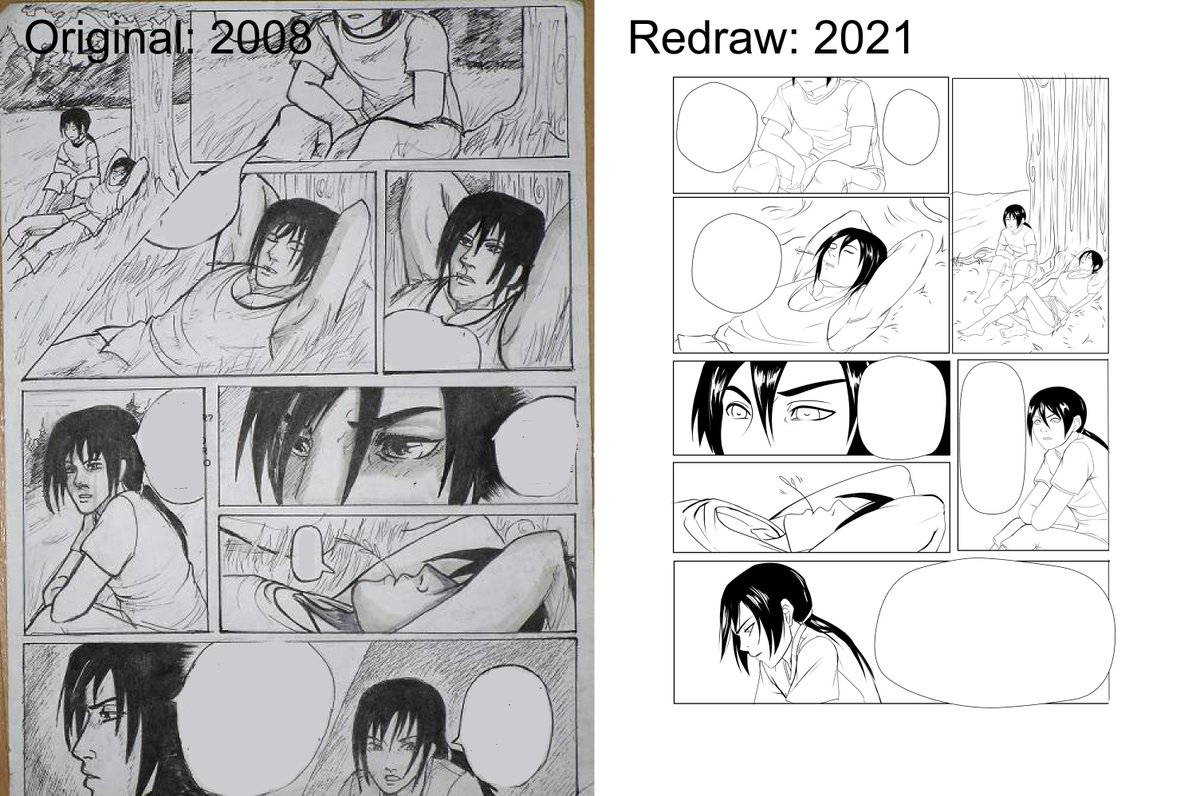 Ghaliera's tweet photo. I started to work on my #comic again - redrawing old pages and changing the reading from right to left. There are still days to go before I can release the first chapter tho!
#manga #digitaldrawing #comics #pages #TToW #sartagart

Follow me here or on dA for updates! (Sartag) https://t.co/sfZIqpSTxr