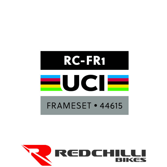 RedChilliBikes's tweet photo. UCI APPROVED....
4th Gen REDCHILLI FR1 is now UCI Approved.
As FR1 now reaches it's 8th birthday and it's 4th incarnation, it's really rather fitting that our ultimate race machine is now UCI approved.
#redchillibikes #redchilli #cycling https://t.co/qzRczKkJOD