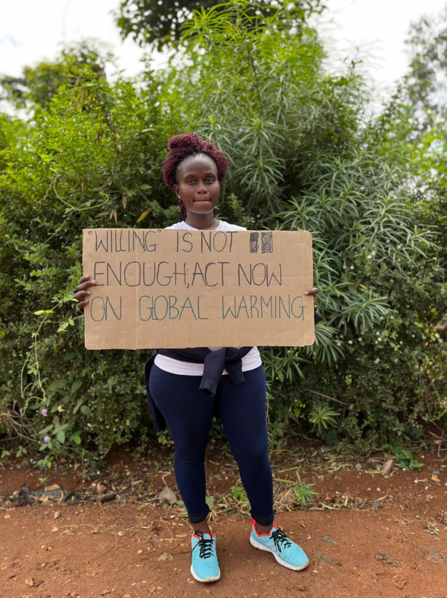 Willing is not enough,act now on global warming
<a href="/vanessa_vash/">Vanessa Nakate</a> 
<a href="/eve_chantel/">Evelyn Acham</a> <a href="/Riseupmovt/">Rise up Movement</a>