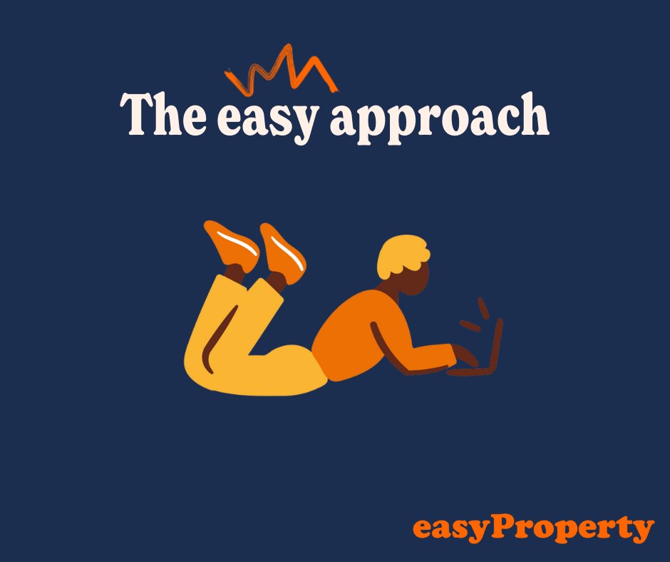 We offer a hybrid estate agent approach - combining the expertise of a high-street estate agent with the convenience of being online and managing your property listing from your home.

#easyproperty #makeeverymoveeasy