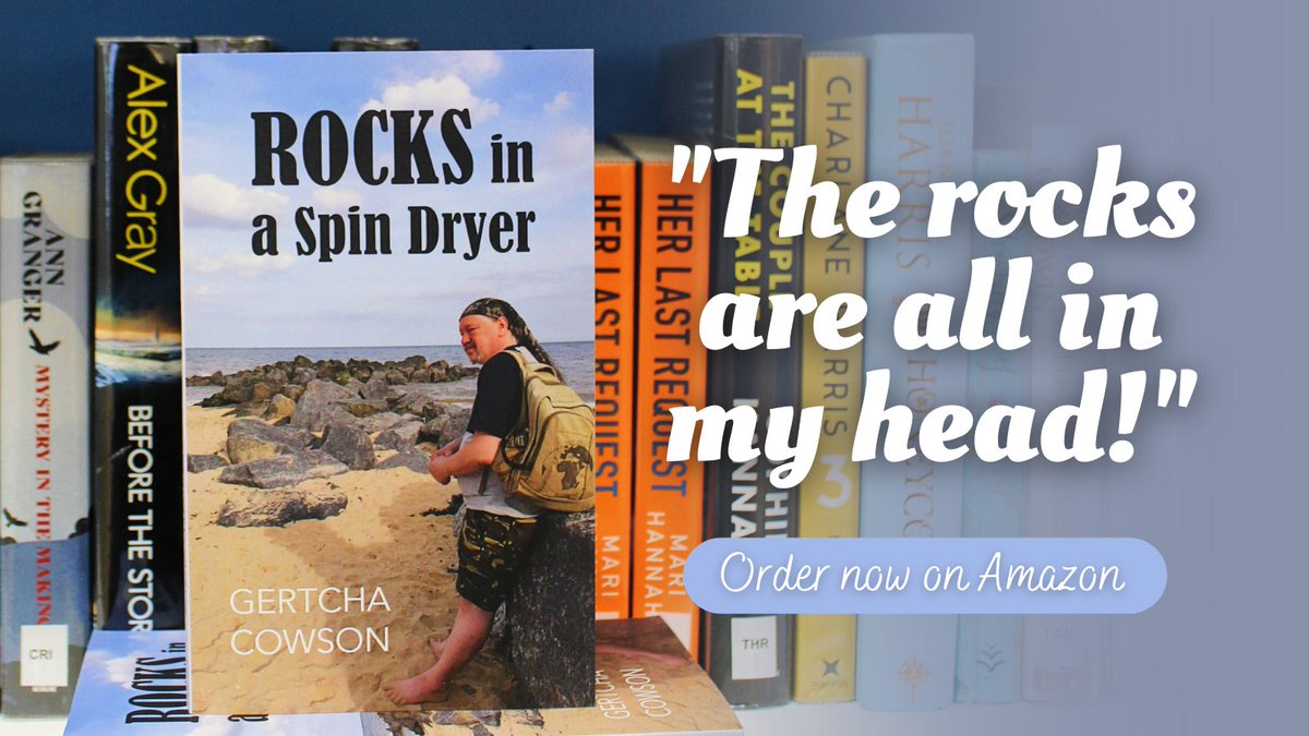 Pen_to_Print's tweet photo. 📚 OUT NOW: ROCKS in a Spin Dryer by Gertcha Cowson #TheBookChallenge 📚
@GertchaPoet is a working class poet who belongs to no one genre. Yet has a hand in all! He waded into poetry for therapeutic purposes & since then has written hundreds of pieces: https://t.co/LBN3Ze7HnP https://t.co/5RWwsJ58wB