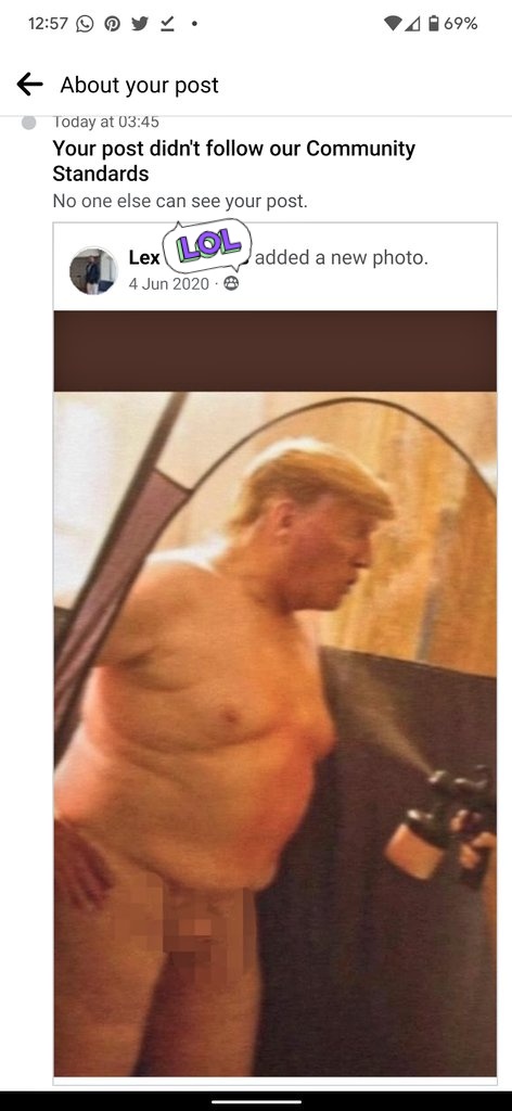 stavrosRN's tweet image. 30 days in the @Meta jail for a post I shared 2 years ago 🤣🤦‍♂️. Honestly, an utter turd platform!! #doingtime #facebookjail