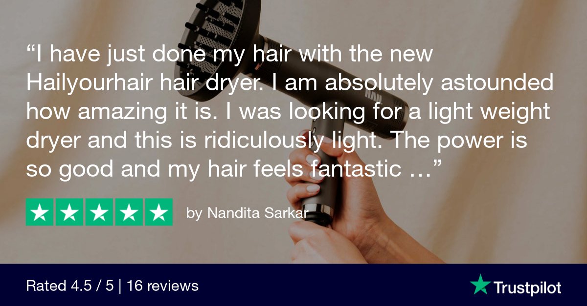 We love reading your reviews 🤩 A lot of of love for our Hair Dryer 🤍 Learn more about it: ow.ly/mbNq50K71nQ
