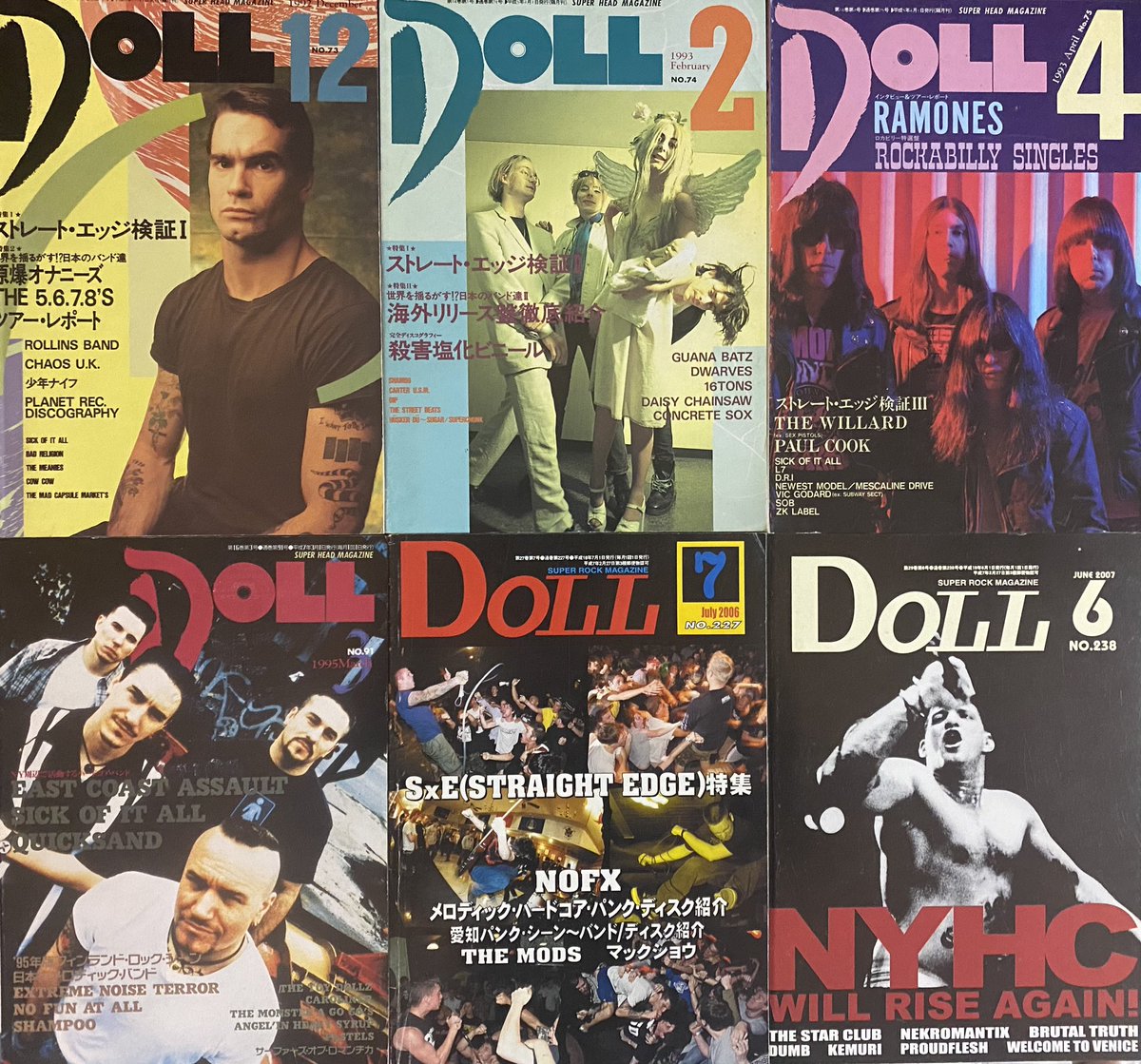 CYCOSIS2's tweet image. Mitchさん、僕らの受注生産のウィンドブレーカーの問い合わせしてくれた時は正直ビビり散らしました。いつか話せたらと思いながらその後、本人見かけた時に人見知り発揮しまくって結局実際に話せず、、
ご冥福をお祈りします。

my favorite DOLL回: SxE検証Ⅰ〜Ⅲ
SOIA, SxE特集, NYHC特集