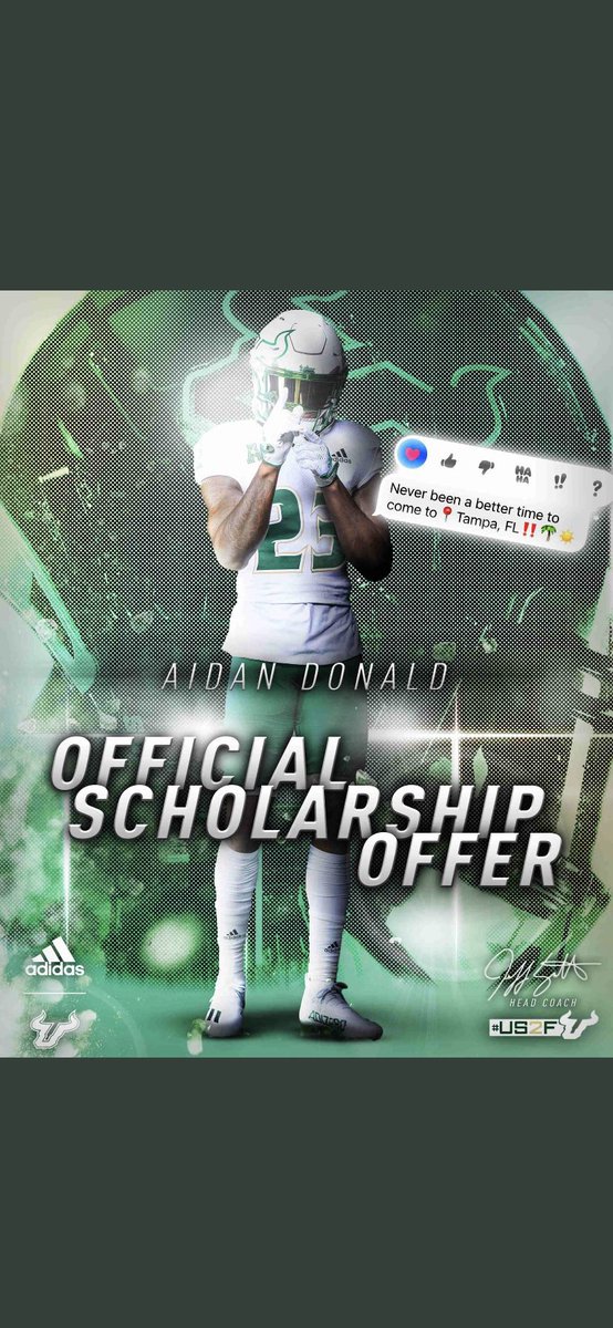 After a Great Conversation with <a href="/coachmogridge/">Allen Mogridge</a> I’m blessed to receive an offer to USF💚🖤<a href="/USFFootball/">USF Football</a> <a href="/BDPFootball/">Lebanon Football</a> <a href="/GentryC20/">Chuck Gentry</a> <a href="/OnTopAthletics/">OnTopAthletics Inc📚🏈⚾️</a> @JAngel_Rivals <a href="/thompsmd23/">Coach Thompson</a> <a href="/CSmithScout/">Chris Smith</a> <a href="/asdillon/">Adam Dillon</a> <a href="/rwweinstein/">Robbie Weinstein</a> <a href="/EricLammers_/">Eric Lammers</a> @recruit4TN #GoBulls
