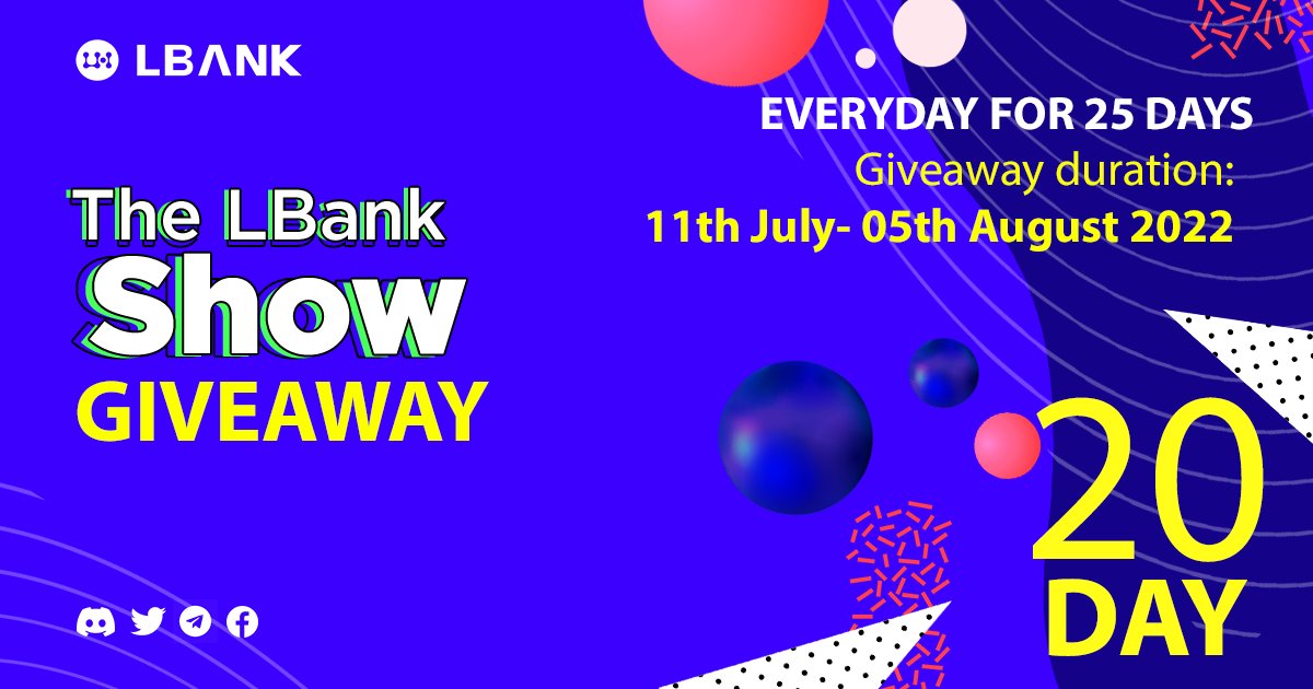 LBank_Exchange's tweet photo. Day 20 🇮🇳!
⭐️If you are in India & coming to our show here’s a great opportunity to win ₹2000 INR every day!
☑️To enter:
1⃣ Follow @LbankIndia
2⃣ Retweet & @ 2 friends
3⃣ Enter: https://t.co/i1rKsqk6yi
#TheLBankShow #LBankShow #LBankIndia #India #Airdrops https://t.co/THAiiRps2K