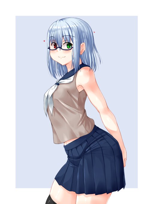 うちの子。暑いうちに夏服をどんどん描いていきたい。
可愛く描いていくぞ～! 