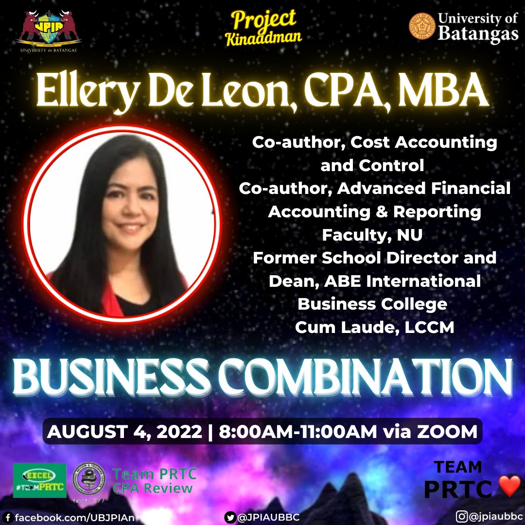 JPIAUBBC's tweet photo. We hope that you will be able to gain a deeper understanding and wider perspective regarding the subjects included in the upcoming exams. Make the most out of each session, JPIANs! See you there!
#JPIAUBBC
#HIRAYA
#ProjectKinaadman
#OneAccountancy https://t.co/zF2Ne5pf3P