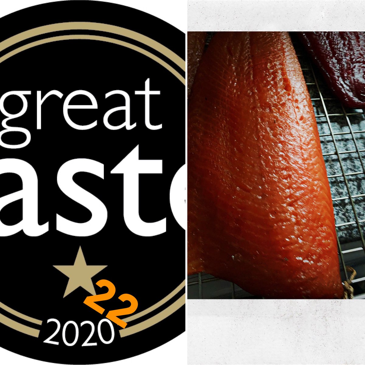 Oh yeah baby. First foray into something different @guildoffinefood just awarded us 1 gold star at this years #GreatTasteAwards for our @lostlochspirits fennel based Maiden Stane #smokedgravadlax. There’ams room for improvement, as always, but we’ll take that! Thanks judgeroonis!