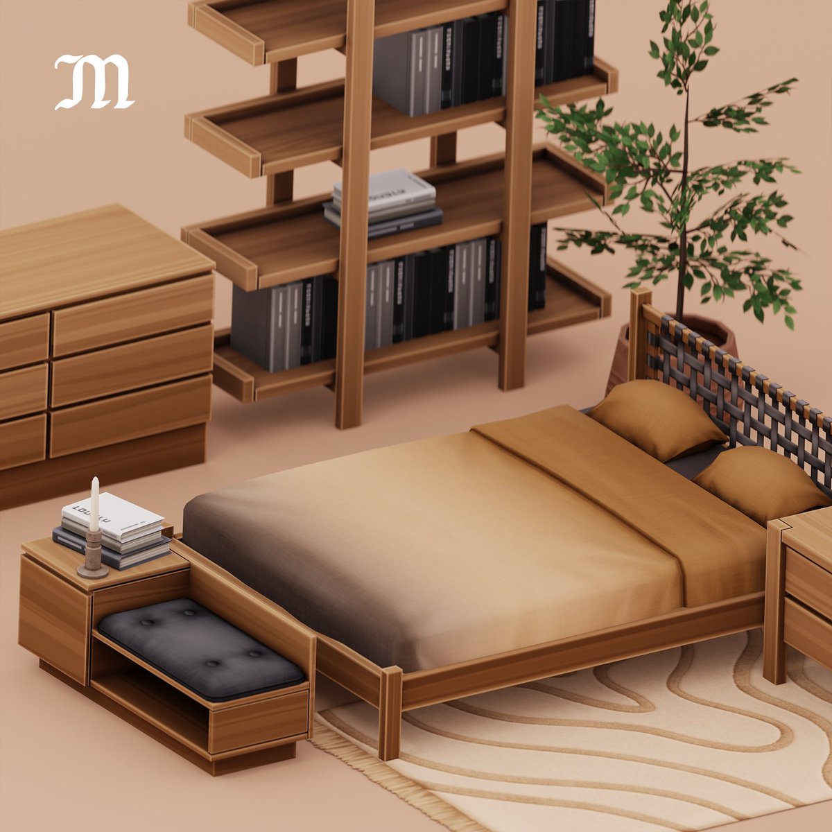 myshunosun's tweet image. Daria Bedroom is a set of 11 contemporary bedroom objects. All items are compatible with the latest patch 🌚

✨ Read more about the items and download the set for free on my Patreon:
patreon.com/posts/daria-be…

#TheSims4 #s4cc @TheSims #eacreatornetwork