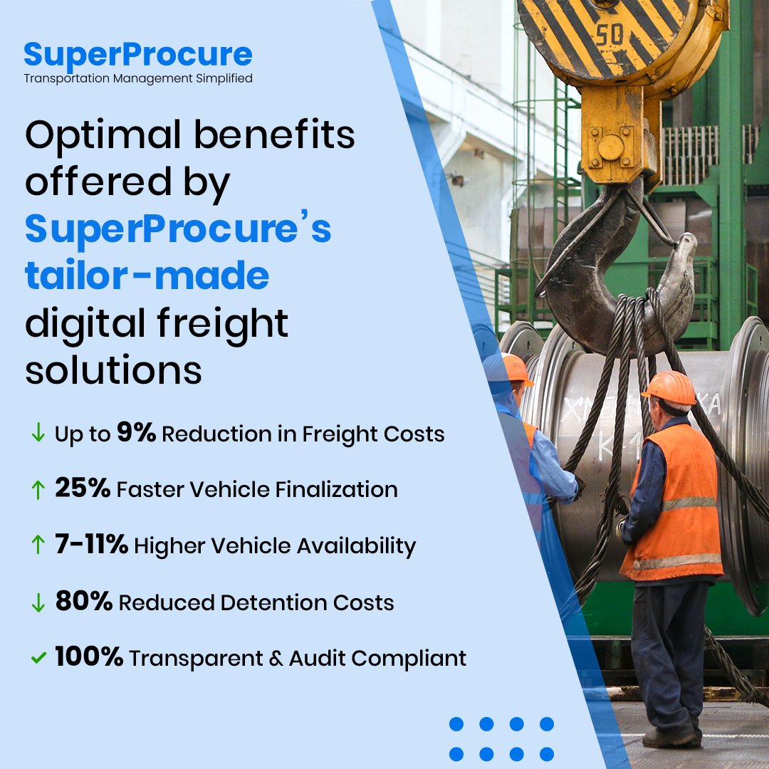 SuperProcure's tweet photo. The Indian #electrical #industry faces major roadblocks in their #SCM processes. #SuperProcure levels up competition by digitalizing #logistics management processes and reducing the costhead. Visit us to know more https://t.co/ErE5P2n5Rc
#SupplyChain #DigitalTransformation https://t.co/V2tFEWLZ18