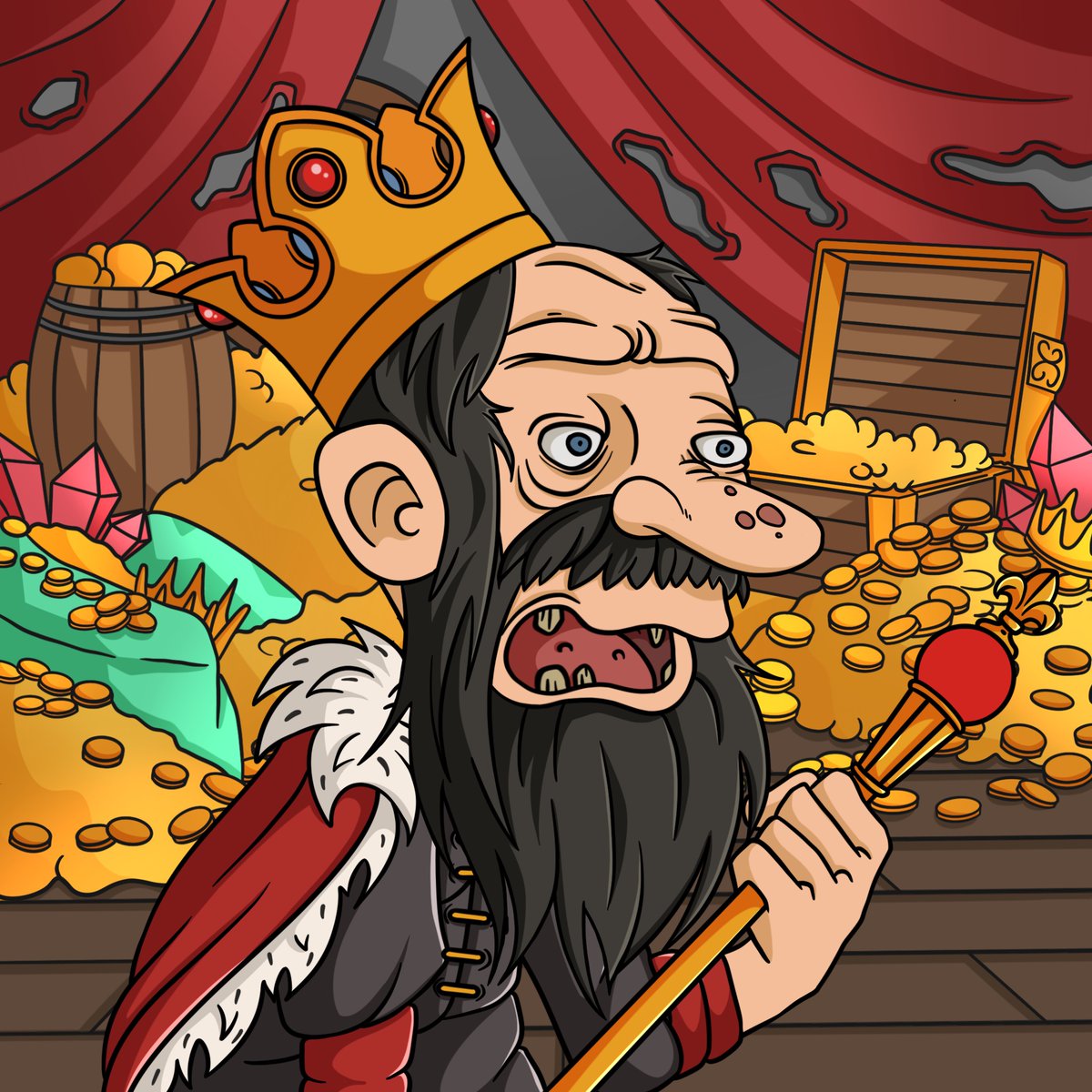 The Buuums | Free Mint (@thebuuums) on Twitter photo Hello, useless subjects!
Meet your new 👑king!🎉
Do you want this 🤴Royal Buuums to rule your wallet on the ETH network?
Believe me, he'll get his way theret!
To Enter:
1⃣Follow <a href="/Thebuuums/">The Buuums | Free Mint</a> + turn on🔔
2⃣RT & ❤️
3️⃣Tag 3 friends.
⏰6HR
#NFT #NFTGiveaway #NFTdrop Hello, useless subjects!
Meet your new 👑king!🎉
Do you want this 🤴Royal Buuums to rule your wallet on the ETH network?
Believe me, he'll get his way theret!
To Enter:
1⃣Follow <a href="/Thebuuums/">The Buuums | Free Mint</a> + turn on🔔
2⃣RT & ❤️
3️⃣Tag 3 friends.
⏰6HR
#NFT #NFTGiveaway #NFTdrop