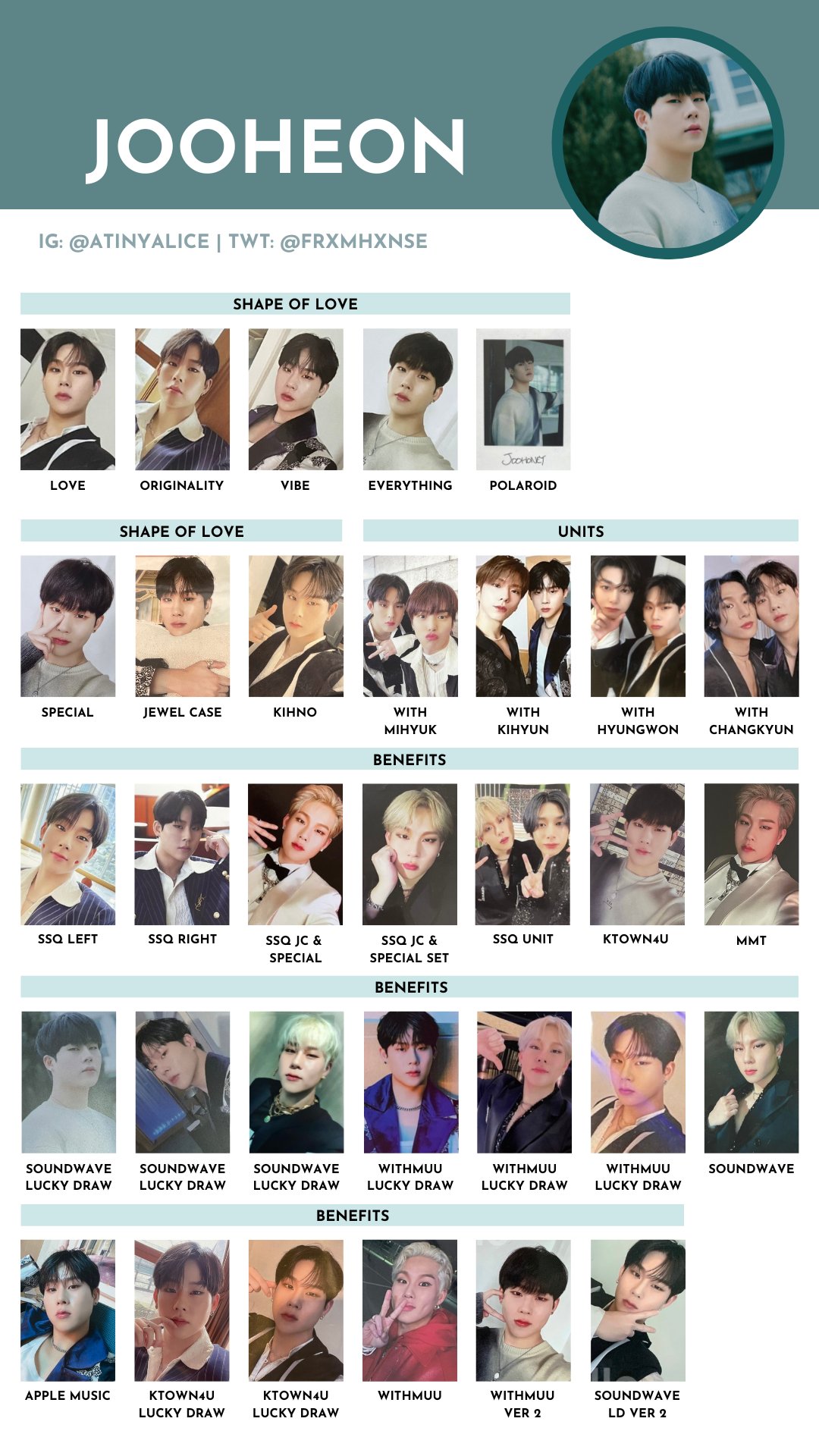 MONSTA X FOLLOW I.M チャンギュン ポラロイド 直筆サイン入り MONSTA X FOLLOW I.M チャンギュン ポラロイド 直筆サイン入り