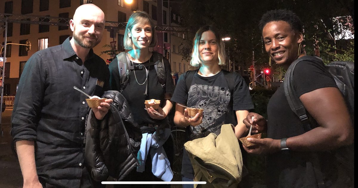 Right Click Save (@rtclick_save) on Twitter photo This is a good sign! (From the Technobodies event yesterday at <a href="/M_Brandhorst/">Museum Brandhorst</a>)
🍦Topped off with ice cream! From left: <a href="/AlexEstorick/">AXEL</a> #PatriziaDander #AleksDomanovich <a href="/stephdink/">stephanie dinkins</a> This is a good sign! (From the Technobodies event yesterday at <a href="/M_Brandhorst/">Museum Brandhorst</a>)
🍦Topped off with ice cream! From left: <a href="/AlexEstorick/">AXEL</a> #PatriziaDander #AleksDomanovich <a href="/stephdink/">stephanie dinkins</a>