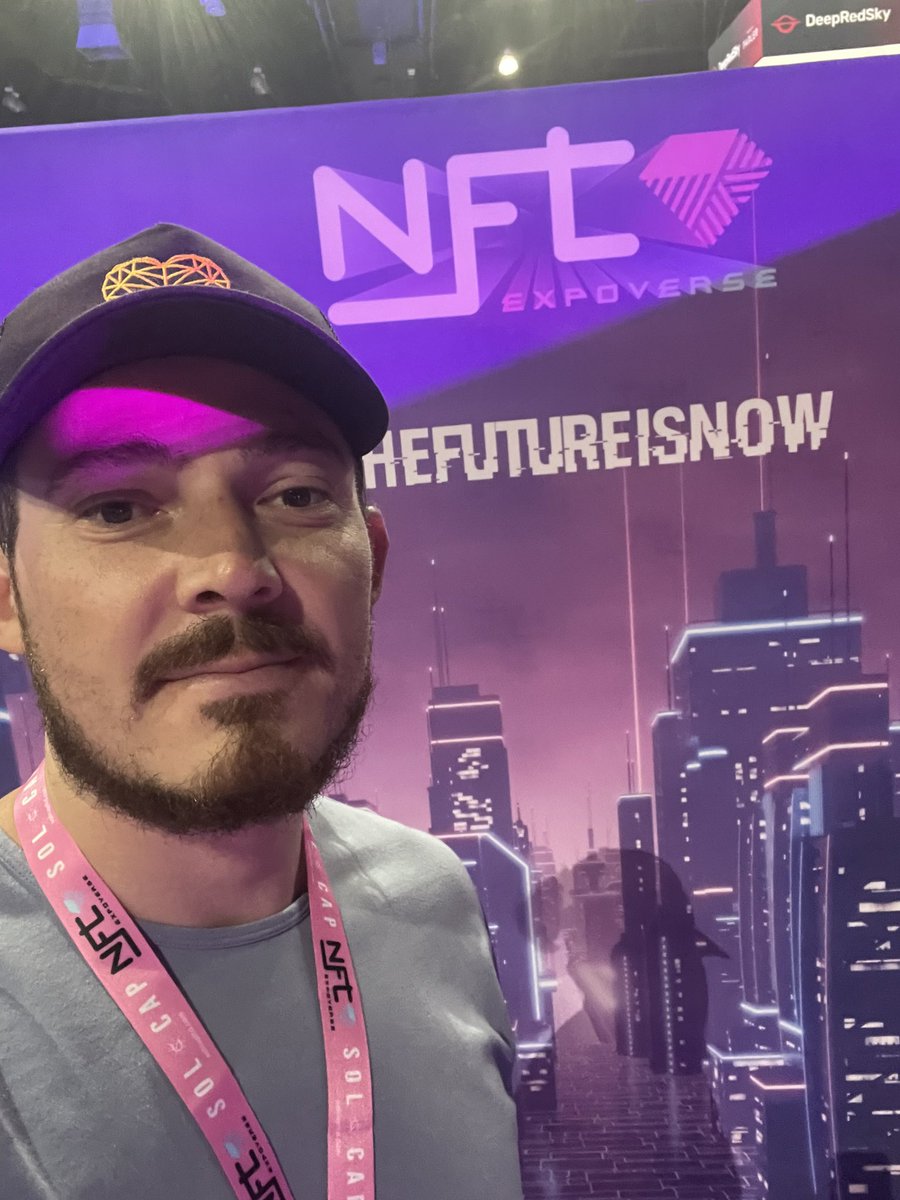 Had the pleasure of attending the NFT Expoverse conference in LA this past weekend. It was awesome to meet so many interesting people and to discuss the future of the industry. Can’t wait for the Blockchain Futurist conference I will be attending next week In Toronto @Mintted_io