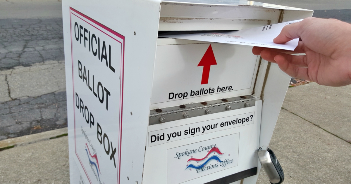 SpoCoElections's tweet photo. Tomorrow is the August 2nd Primary Election. Don't forget to return your ballot! Find a ballot drop box near you: https://t.co/WmSj9D68RN

Reminder: South Hill &amp; Indian Trail Library ballot boxes are closed due to library construction 🚧 https://t.co/BfKcp3tWRm