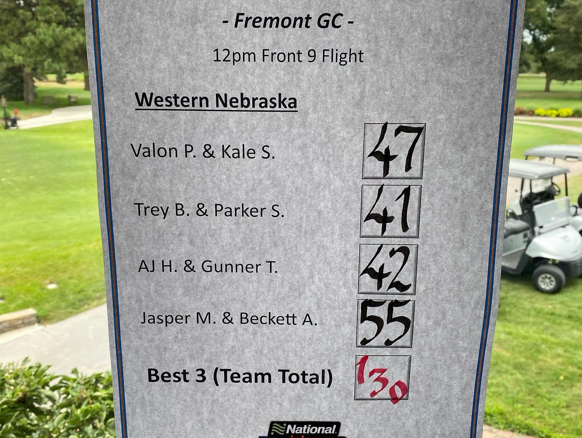 Congrats to our PGA Jr League All Stars who traveled to Fremont last week to compete! It’s amazing the number of opportunities Nebraska has when it comes to junior golf! Keep up the good work guys! #wildhorse #fearthewooga