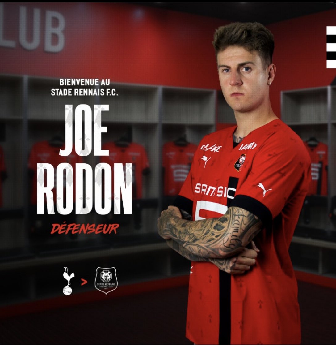 The Spurs Web on X: 🚨 Joe Rodon officially joins Rennes on loan