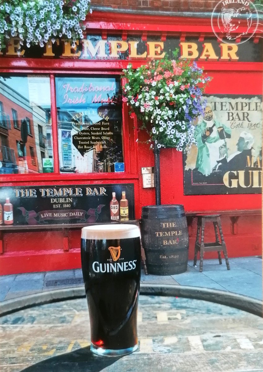 irelandpostcard's tweet photo. #postcard #42
📸 a pint of #Guinness, #TempleBar, #Dublin ©️ Liam Blake
#postardfromIreland #Irishpostcard
#1pintofGuinness https://t.co/mBchFw1E7Y