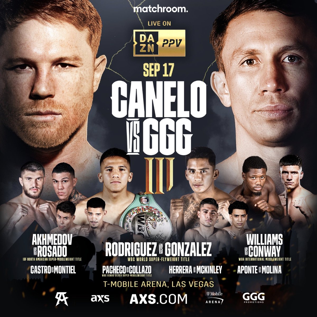 upcoming dazn fights