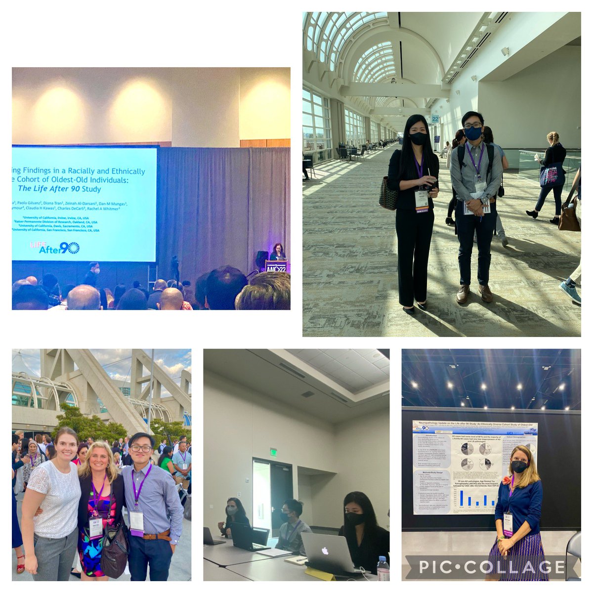 Prof_R_Whitmer's tweet photo. Day 1 #AAIC2022 @yi_lor @RachL_Peterson @YeneeSoh #SES & cognition @maria_m_corrada Brittany Dugger #Lifeafter90 neuroimaging Neuropath & Day2 opens w/ @alzassociation press release @UCDavis_PHS @UCDavisHealth @kmgeorge_epi #Discrimination & memory study! https://t.co/ZM3m7V9cBQ