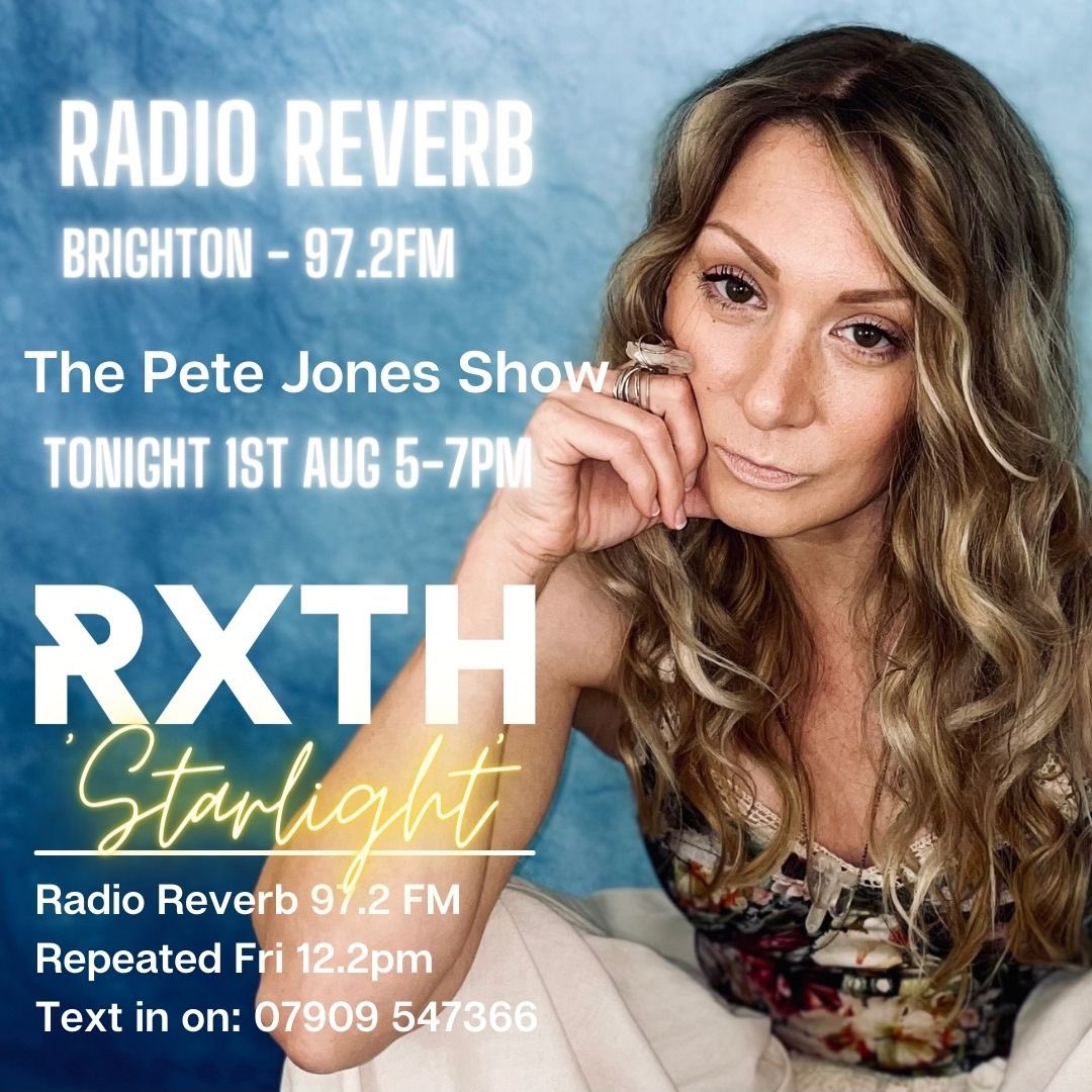 Big up The Pete Jones Show for including my new single ‘Starlight’ in tonight’s show 🌟🌟🌟❤️