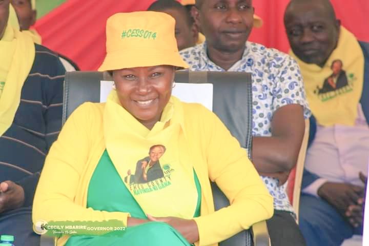 MCJoanna_254's tweet photo. #Swear inGovernor Cecily mutitu mbarire as the next governor Embu county
We have 7 days to the ballot box
Vote @CecilyMbarire as the second governor of embu county
In her hands we are safe❤️❤️
#GovernorCecilyMbarire 
#KavindaNiGaka https://t.co/6m3WOLPB2F