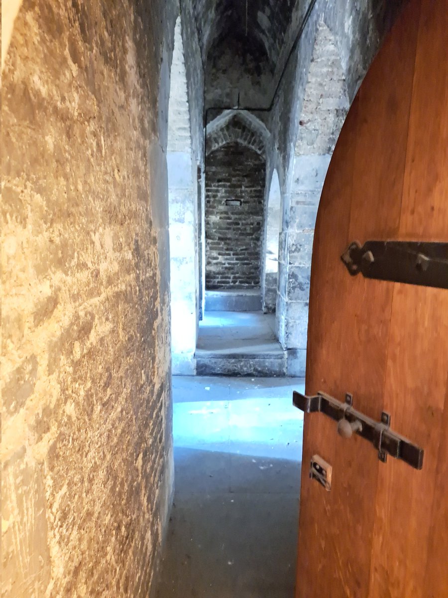 First day back after a few weeks R&amp;R and it's my duty to lockup. There are lots of hidden gems within the walls <a href="/TowerOfLondon/">The Tower of London</a> like this corridor in the Beauchamp Tower, which has a row of arrow loop slit windows where defenders would fire down on attackers while staying hidden.