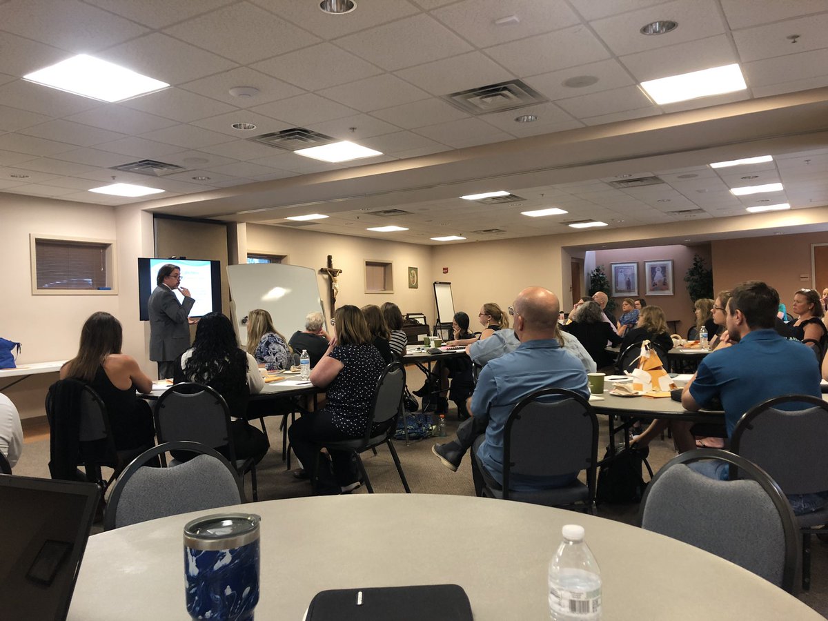 Dr_KyleLee's tweet photo. New Teacher Academy for the Diocese of Lexington Schools. The energy and eagerness to get the year started are wonderful. Our schools, students, and families are blessed to have these fine educators serving each day!
#teaching #learning #growing #cdlexschools #catholiceducation https://t.co/cYdoAfG25N