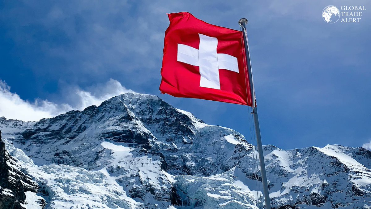 gtalert's tweet photo. It’s Switzerland's🇨🇭 #NationalDay today!
Did you know that the #GlobalTradeAlert has reported #trade statistics from #Switzerland since 2009? Find the reports on Switzerland’s country page: https://t.co/xDsqH4tcxG https://t.co/Oe1H5lOLxz