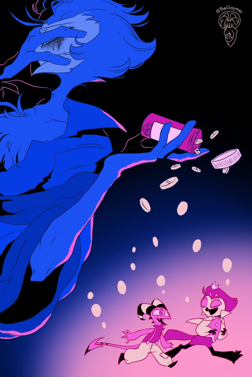 "my very first friend"
#HelluvaBossSeason2 #Stolas #HelluvaBossFanart #Blitzo