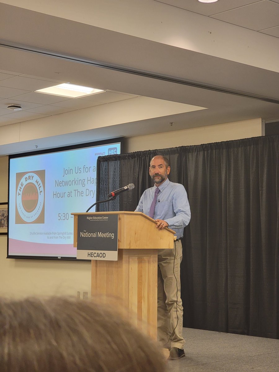 asmi248's tweet photo. Excited to kick off #NtlMtg22 hosted by @hecaod with opening remarks from @preventionhack! https://t.co/G10Z6eBxTV