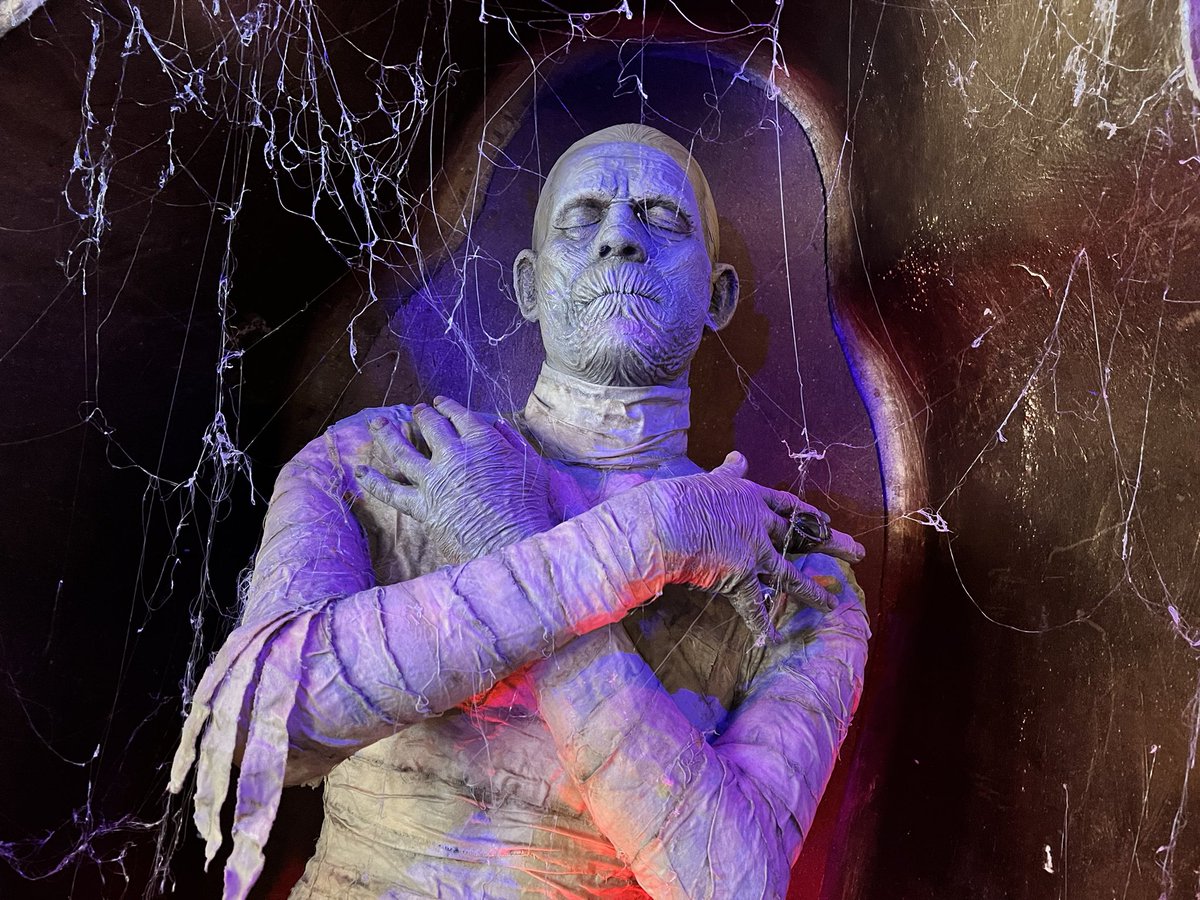 insideuniversal's tweet photo. Waiting for Revenge of the Mummy to open like… @UniversalORL https://t.co/vortCxAQoN