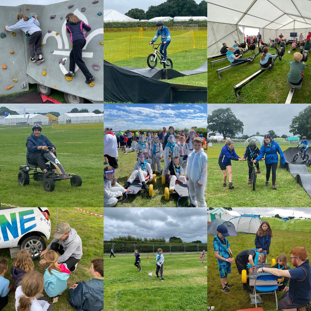 Sea3rd's tweet photo. Just a small selection of the activities enjoyed at Chamboree this weekend.  I bet the Cubs slept well last night! https://t.co/Z9PioRnOFC