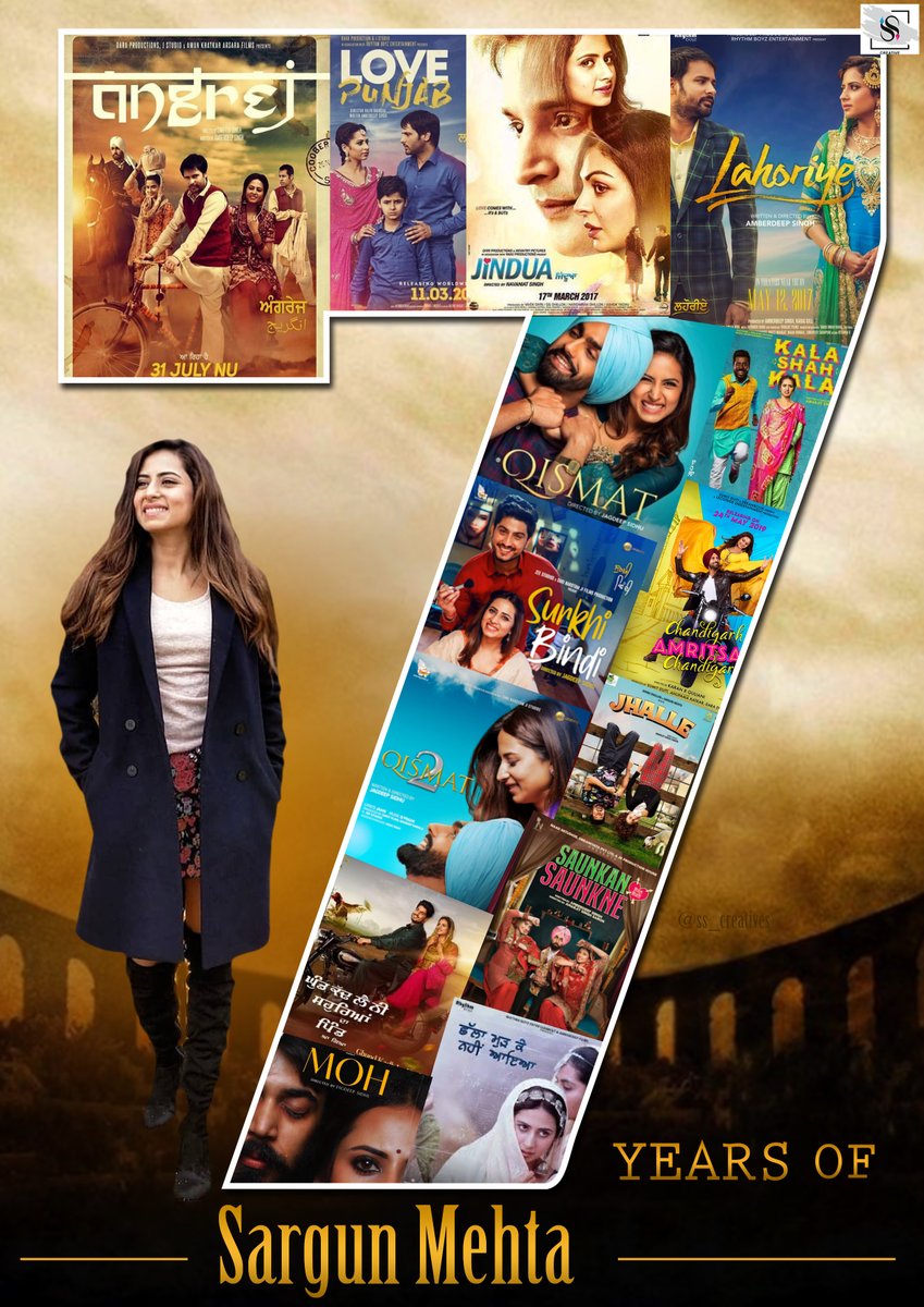 deepsri2221183's tweet photo. #7yearsofSargunmehta in #Pollywood @sargun_mehta 🥳❤️ https://t.co/tv4jiwjxC1