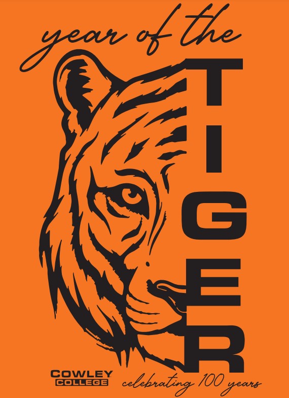 CowleyCollege's tweet photo. We are officially two weeks away from the New Student Orientation kick-off event which will be held Mon., Aug 15 from 8:30 am to noon in the  Brown Theatre! There's still plenty of time to enroll. It's OUR year, Tigers. The year of the TIGER! 
#cowleyisfamily #cowleyisopportunity https://t.co/7CMQwCrPiK