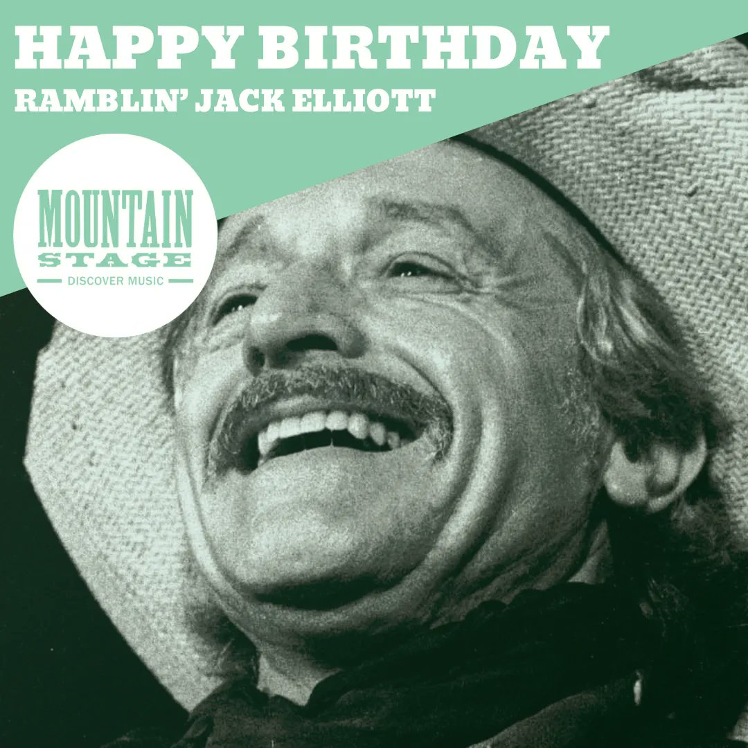 Happy Birthday to Ramblin Jack Elliott! 
