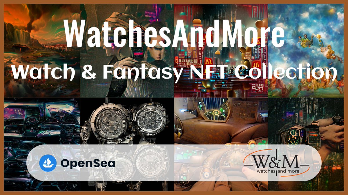ijgprojects's tweet photo. https://t.co/oupbt67kDQ
WatchesAndMore Watch and Fantasy Collection
#NFT #NFTS #WatchNFT #FantasyWatchNFT #FantasyNFT #watches #menswear #3drendering #OpenSea https://t.co/E4XqW7DWng