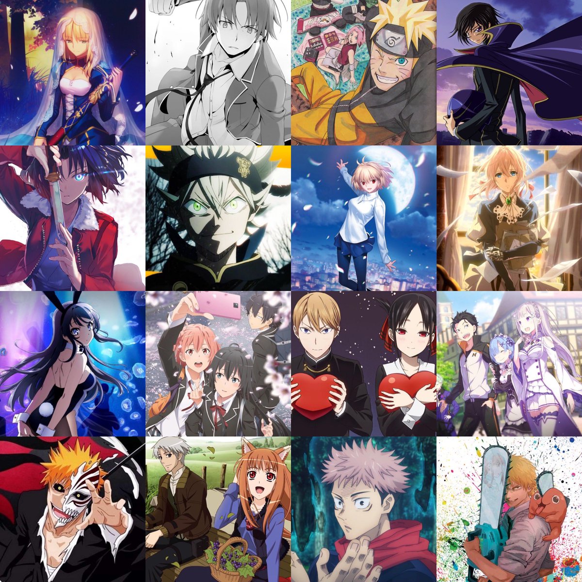 AyBound's tweet photo. Updated my top 16 Anime/Manga/LN/VNs https://t.co/vj7r2yyiGg