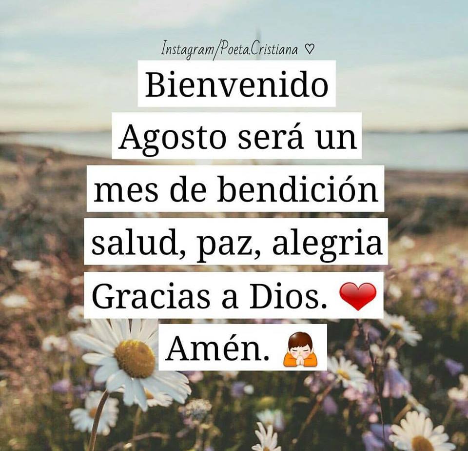 SergMrin's tweet photo. Bendiciones 🙏 lindo agosto para todos 🙏 https://t.co/K7zf9nQyk9