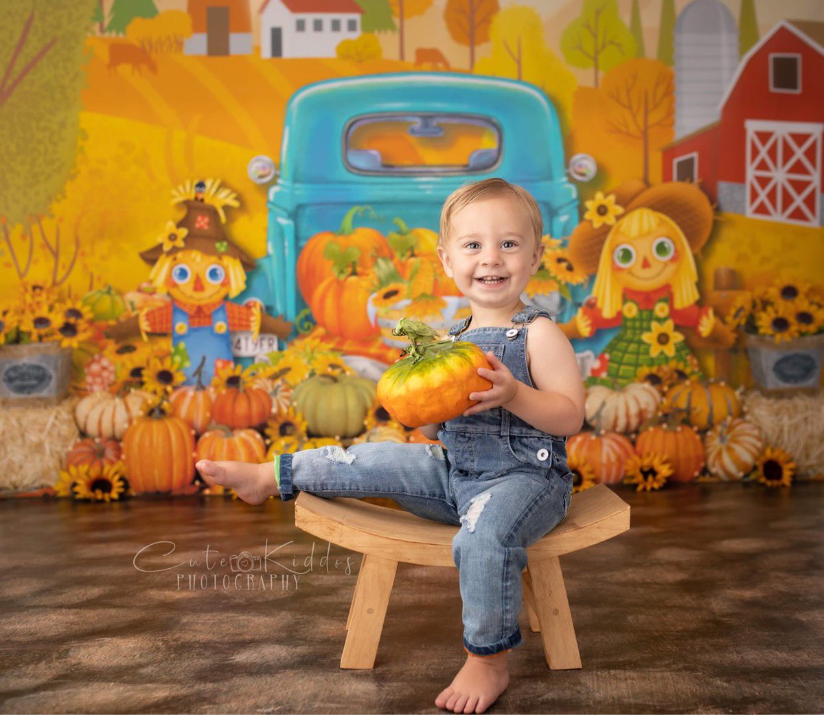 kayml_'s tweet photo. August 1st! Is it fall yet? 🤣🤪 My cute lil babee modeling a fall backdrop 🧡🍁🎃 https://t.co/J8wamPwBG8