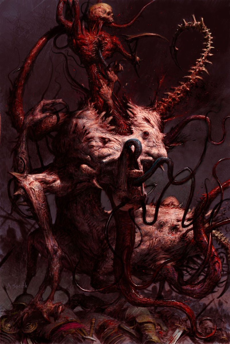 MrsDarylAdixon's tweet photo. Visions of Deep Madness cos it's #MutationMonday
Arts are not mine
#Mondaymadness #Insanity #Evilminds
#HorrorFam #Mutantfam #Metalfamily #SweetDarkness #horrorart #Darkart #CreaturesOfTheDark https://t.co/iuuGtlbQ3U